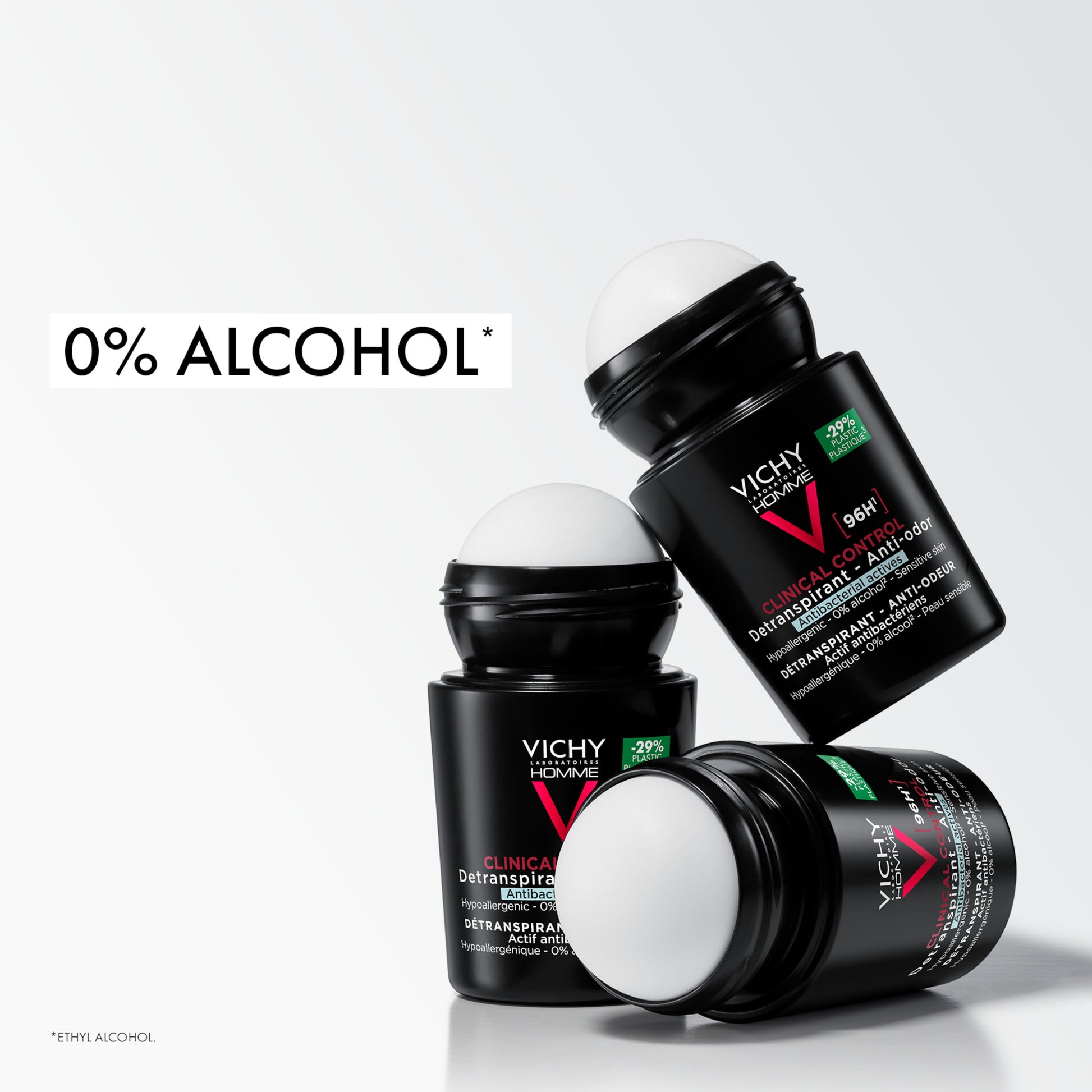 Vichy Homme 96hr Clinical Control Detranspirant Deodorant