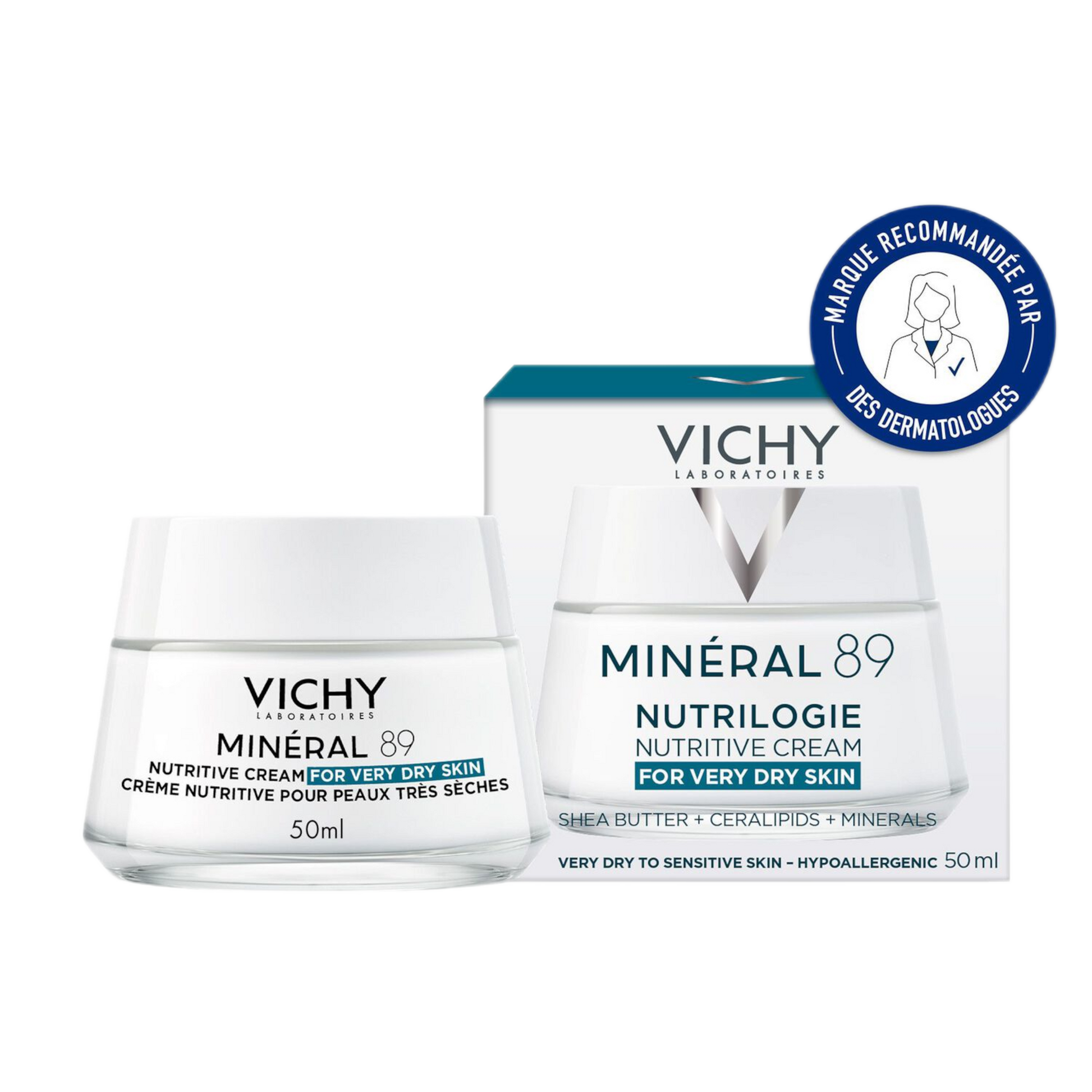 Vichy Mineral 89 Nutrilogie Nutritive Cream (Previously Nutrilogie 2)