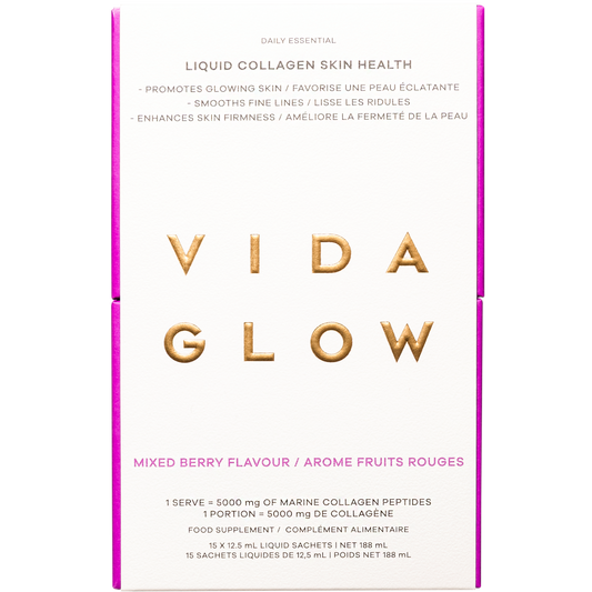 Vida Glow Collagen Liquid Advance - Mixed Berry Flavour