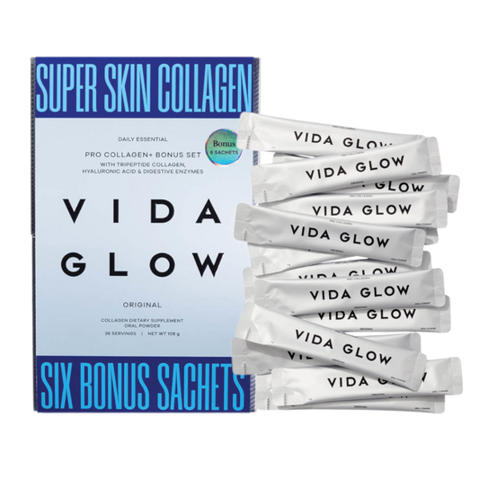 Vida Glow Pro Collagen+ Sachets - Original Flavour Bonus Set