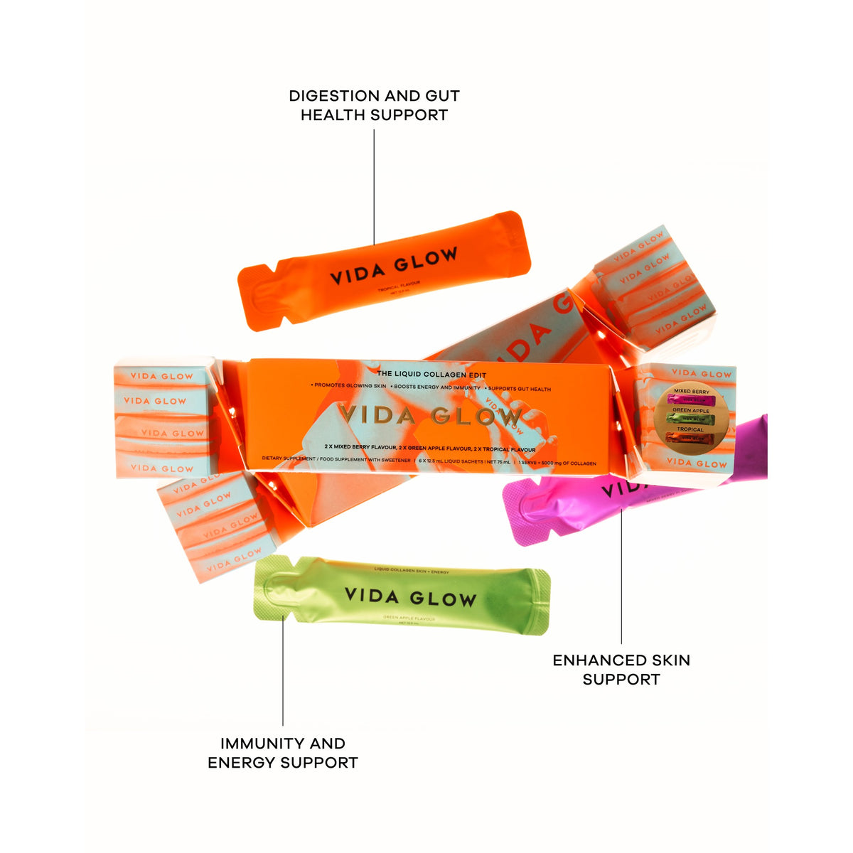 Vida Glow The Liquid Collagen Edit Cracker