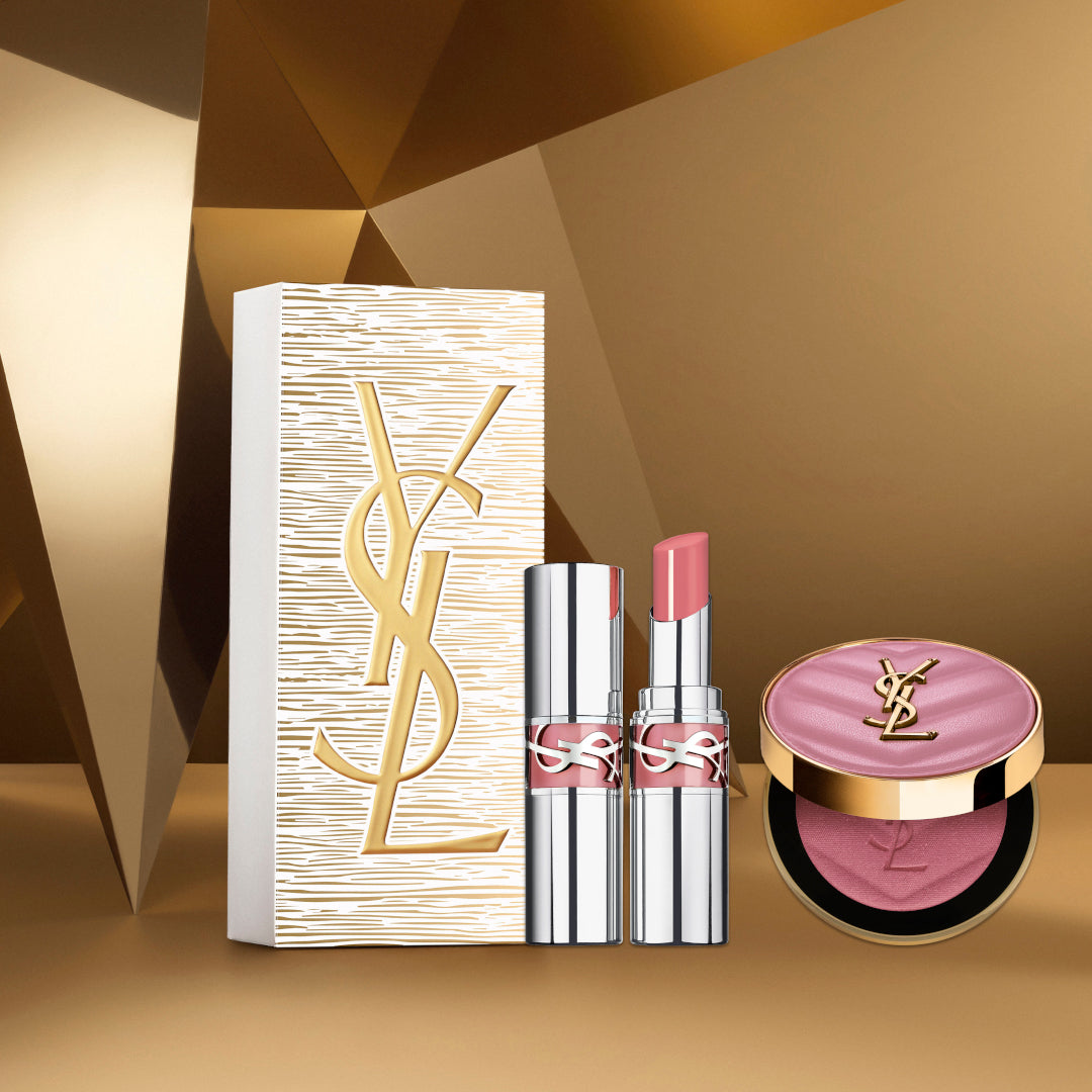 Yves Saint Laurent Make Me Blush Powder Blush + Loveshine 44 Gift Set