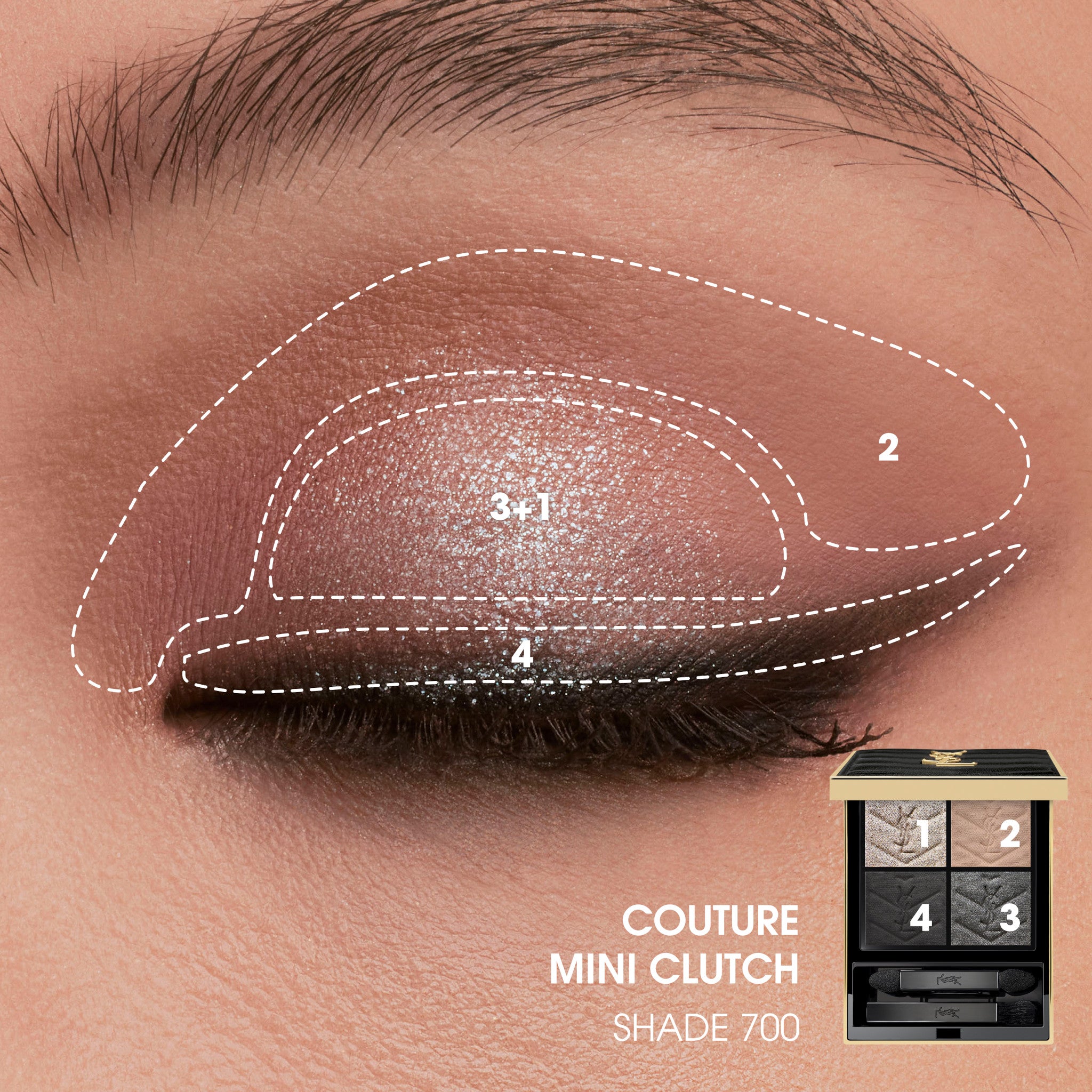 Yves Saint Laurent Couture Mini Clutch Palette – Escentual Yves Saint Laurent Couture Mini Clutch Palette – Escentual
