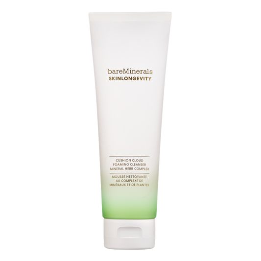 bareMinerals SkinLongevity Cushion Cloud Foaming Cleanser
