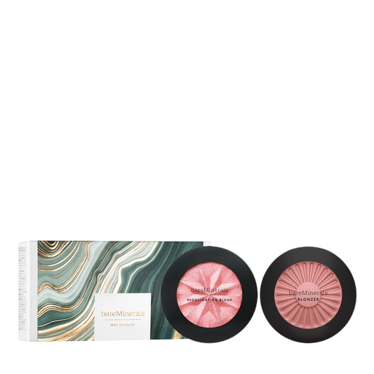 bareMinerals Way To Glow Gen Nude Blush & Blonzer Duo Gift Set