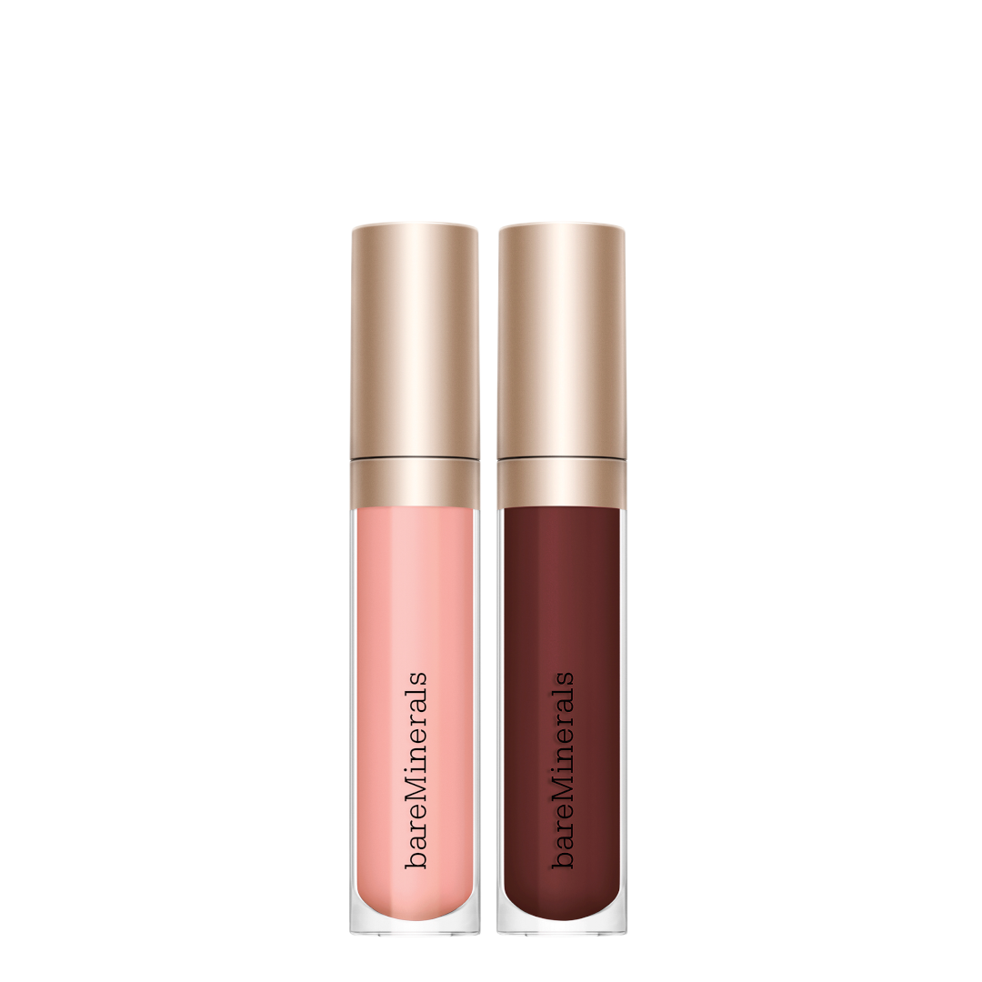 bareMinerals Gleam On Mineralist Lip Gloss-Balm Duo Gift Set