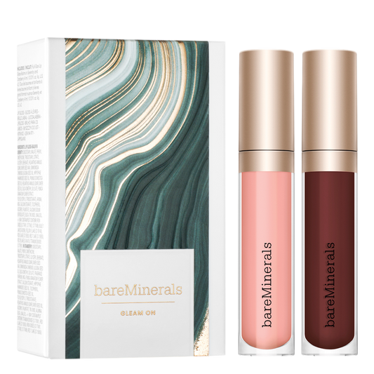 bareMinerals Gleam On Mineralist Lip Gloss-Balm Duo Gift Set