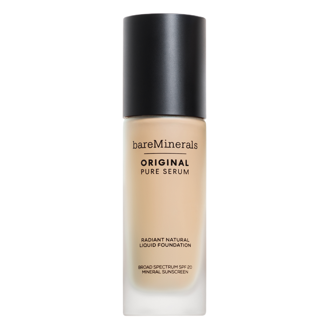 bareMinerals Original Pure Serum Radiant Natural Liquid Foundation SPF20 - 30ml / 1 - Fair Warm