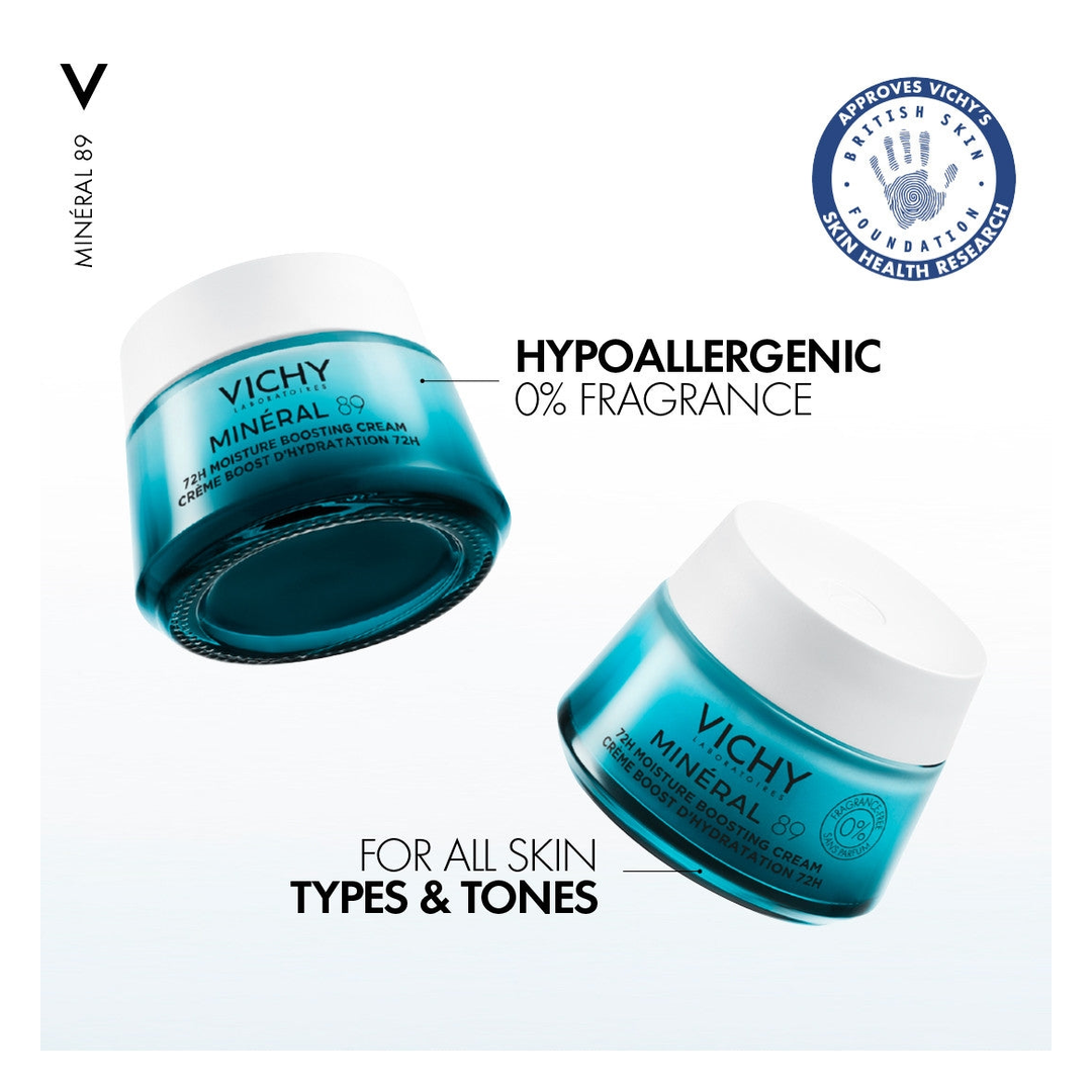 Vichy Mineral 89 72Hr Moisture Boosting Cream