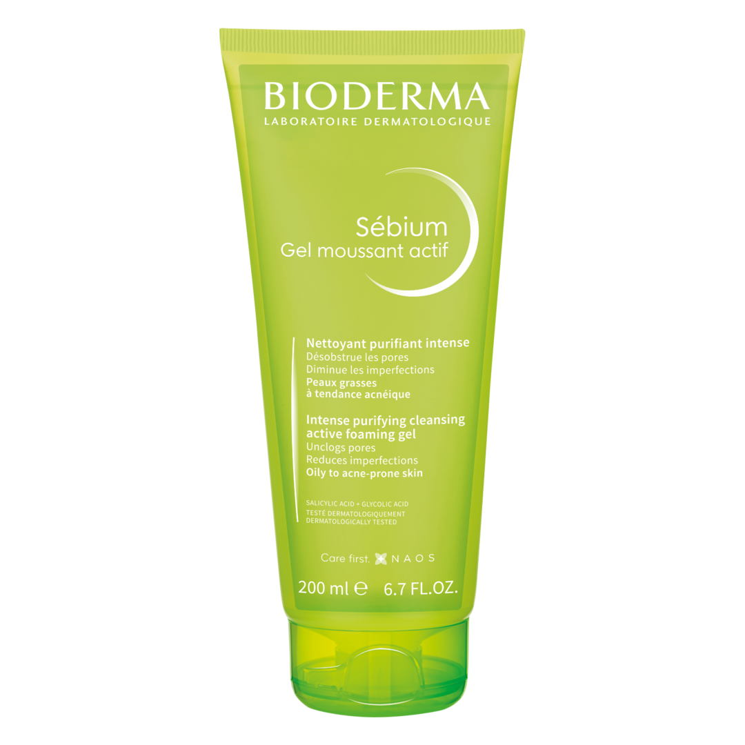 Bioderma Sebium Intense Purifying Cleansing Active Foaming Gel - 200ml