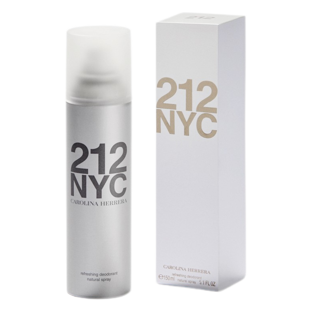 Carolina Herrera 212 Refreshing Deodorant Natural Spray - 150ml