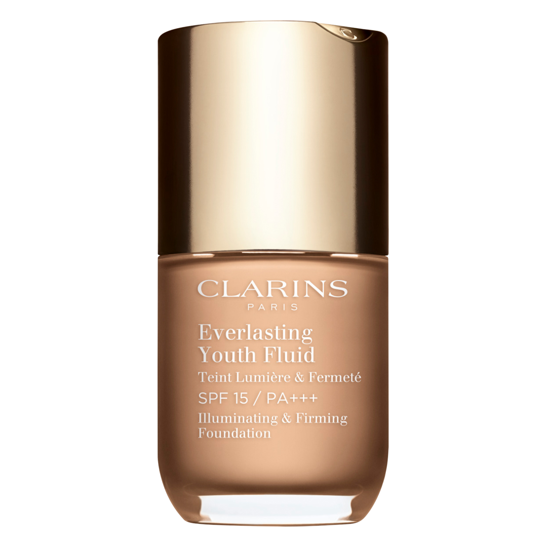 Clarins Everlasting Youth Fluid Illuminating and Firming Foundation SPF15 - 30ml / 108W