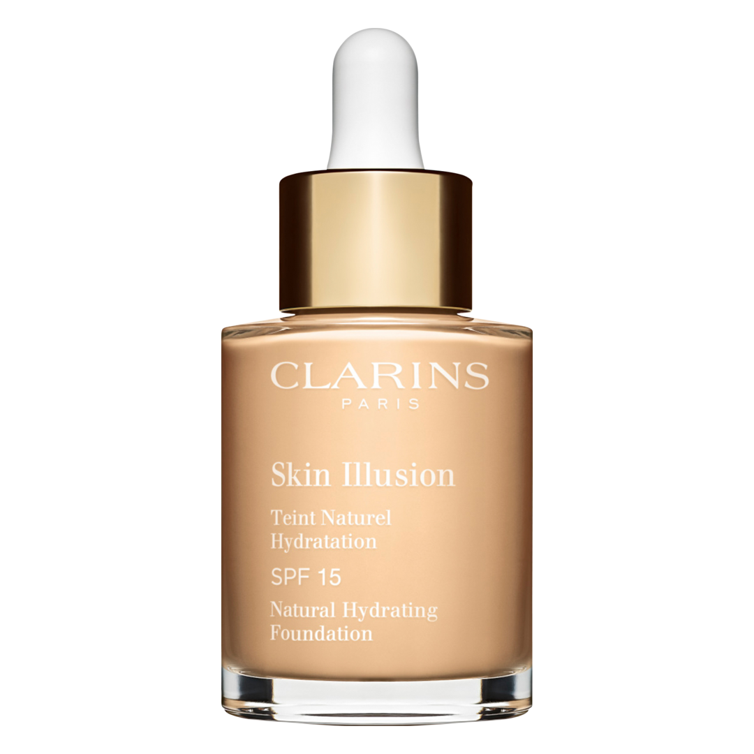 Clarins Skin Illusion Natural Hydrating Foundation SPF15 - 30ml / 101 - Linen