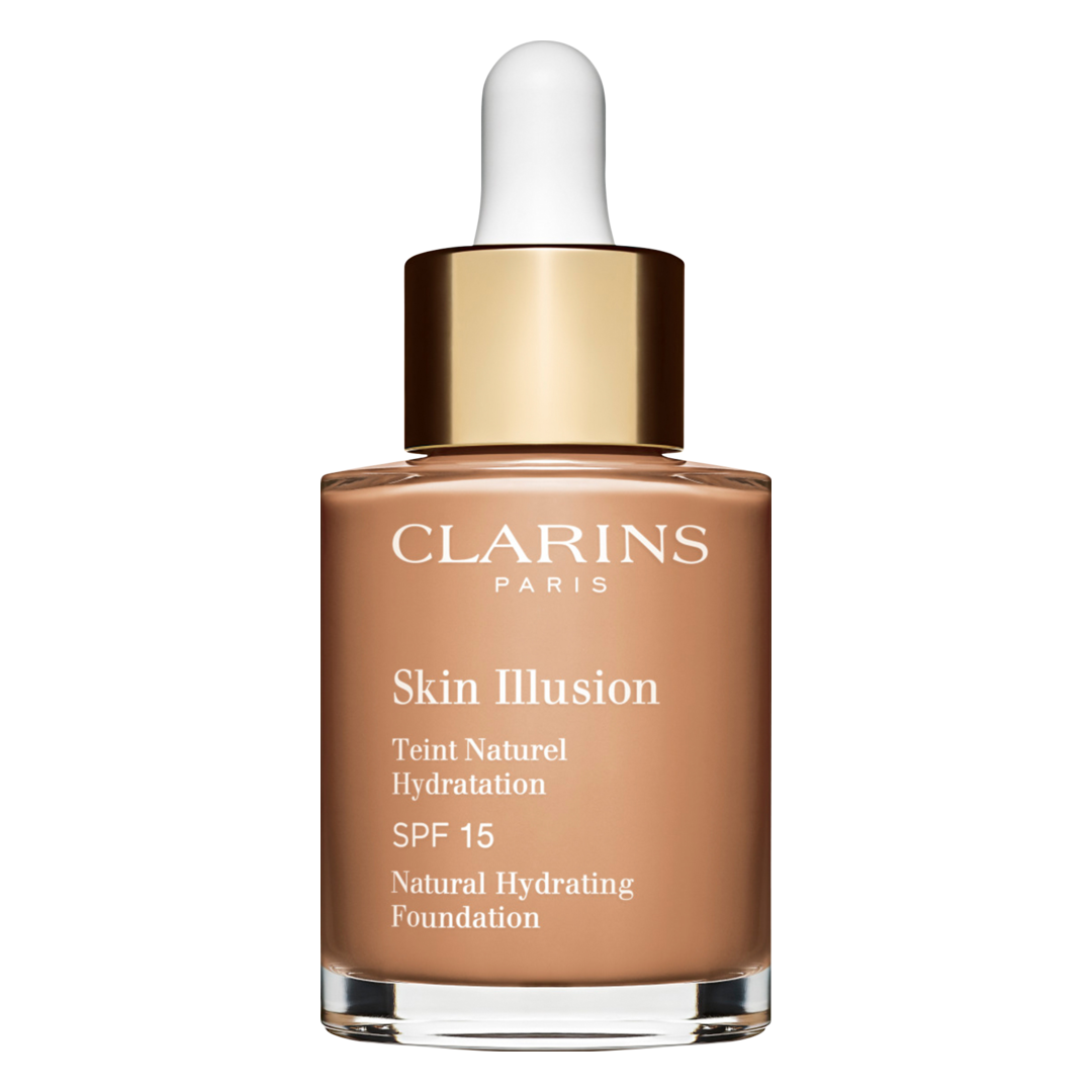 Clarins Skin Illusion Natural Hydrating Foundation SPF15 - 30ml / 112 - Amber