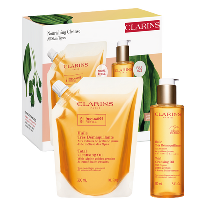 Clarins Nourishing Cleanse All Skin Types Gift Set