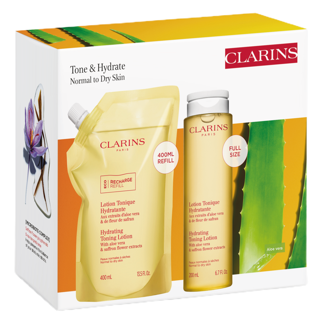 Clarins Tone & Hydrate Normal to Dry Skin Gift Set