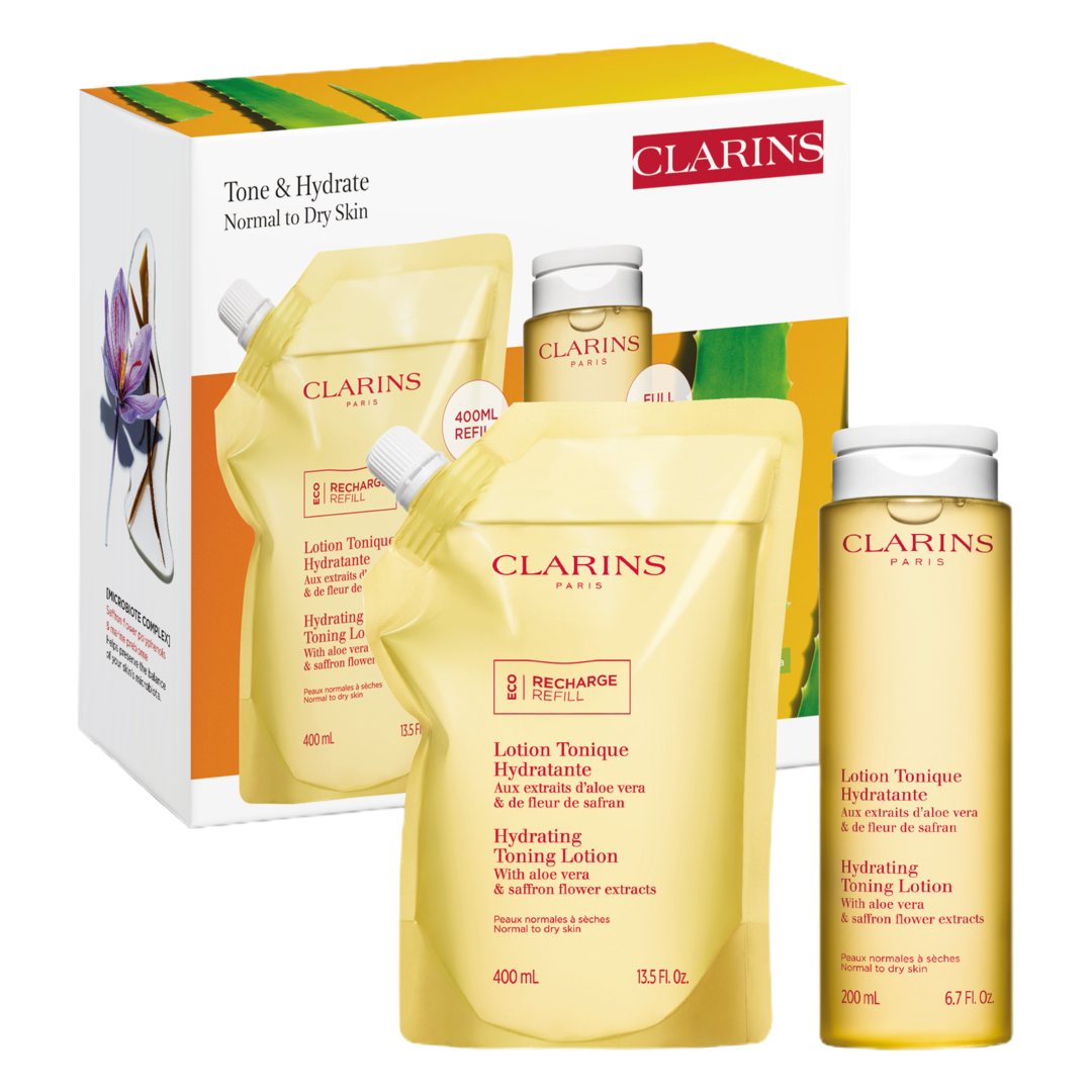 Clarins Tone & Hydrate Normal to Dry Skin Gift Set - Gift Set