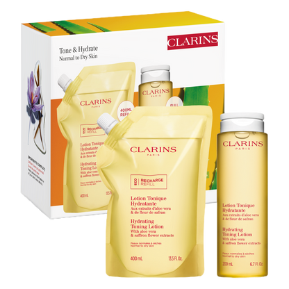 Clarins Tone & Hydrate Normal to Dry Skin Gift Set