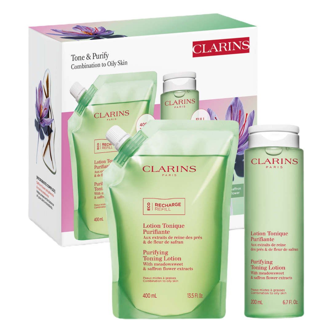 Clarins Tone & Purify Combination to Oily Skin Gift Set - Gift Set