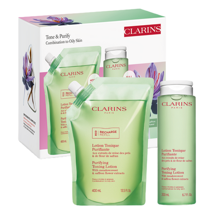 Clarins Tone & Purify Combination to Oily Skin Gift Set