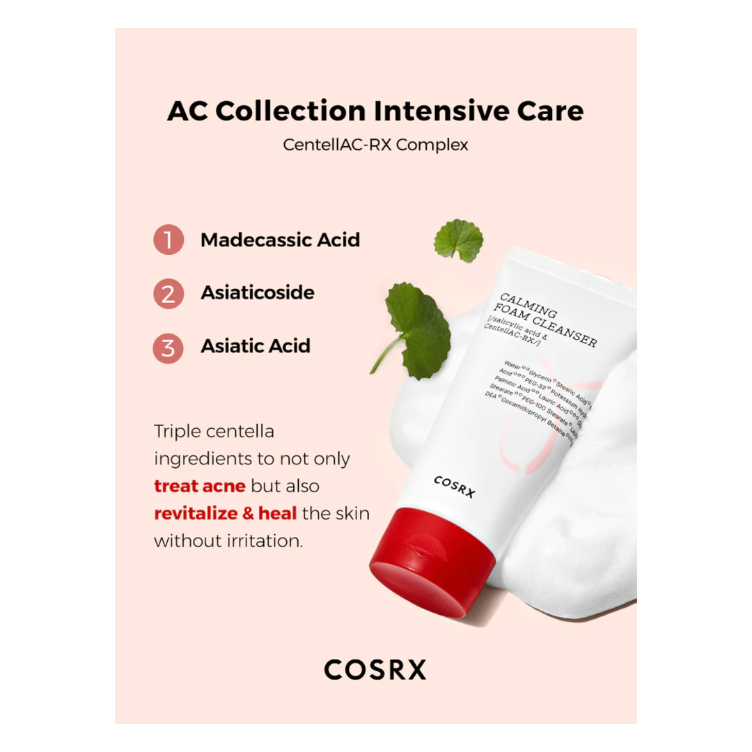 COSRX AC Collection Calming Foam Cleanser