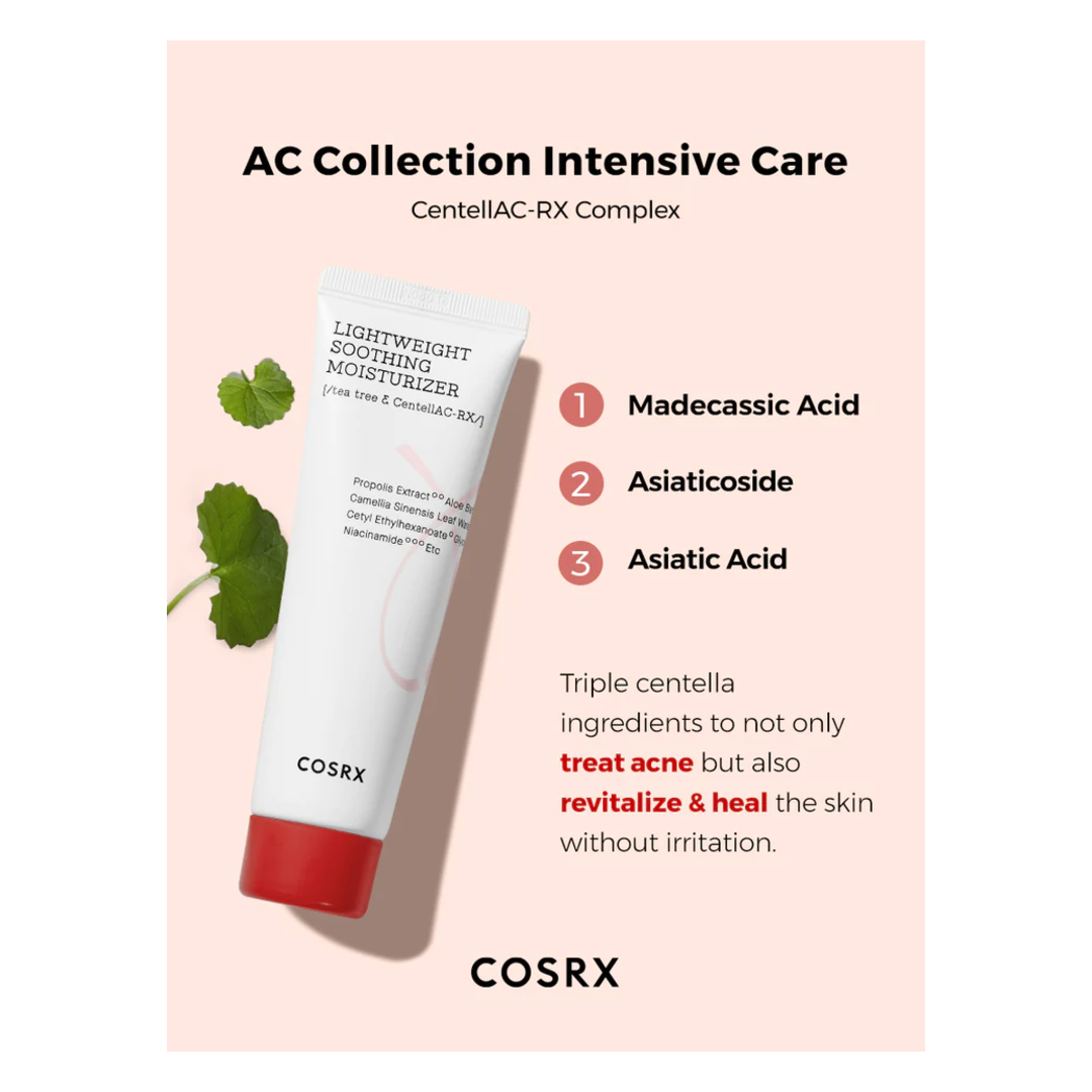 COSRX AC Collection Lightweight Soothing Moisturiser