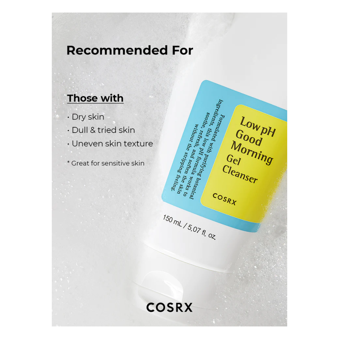 COSRX Low pH Good Morning Gel Cleanser