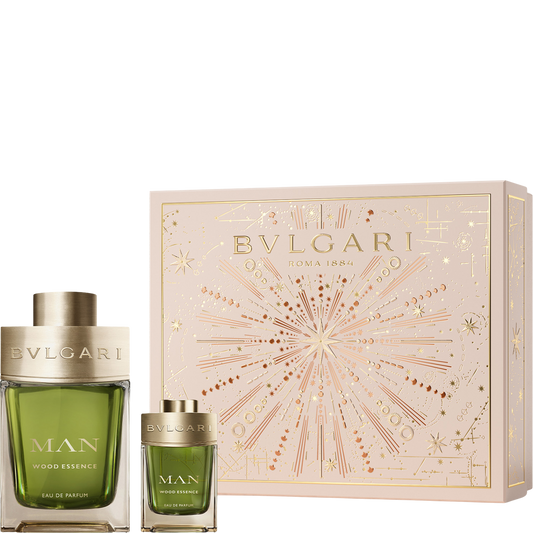 BVLGARI Man Wood Essence Eau de Parfum Spray 100ml Gift Set