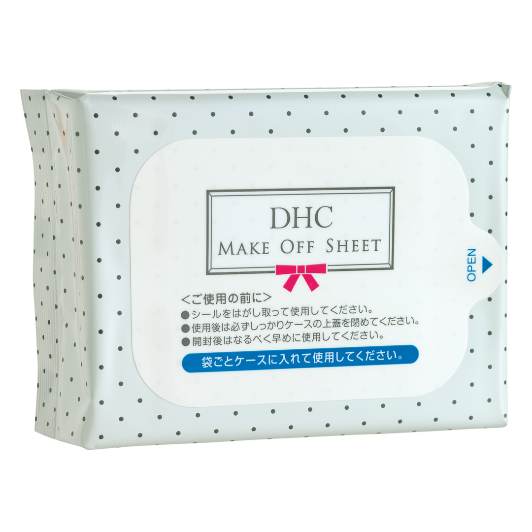 DHC Make Off Sheet - Facial Cleanser - Refill - 50 Sheets