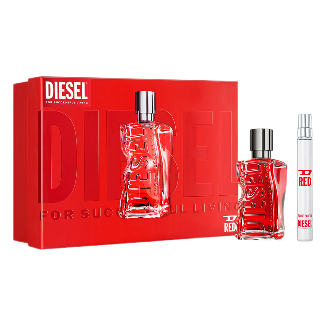 Diesel D Red Eau de Parfum Spray 50ml Gift Set - 50ml