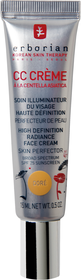 Erborian CC Creme High Definition Radiance Face Cream SPF25 - Mini - 15ml / Dore