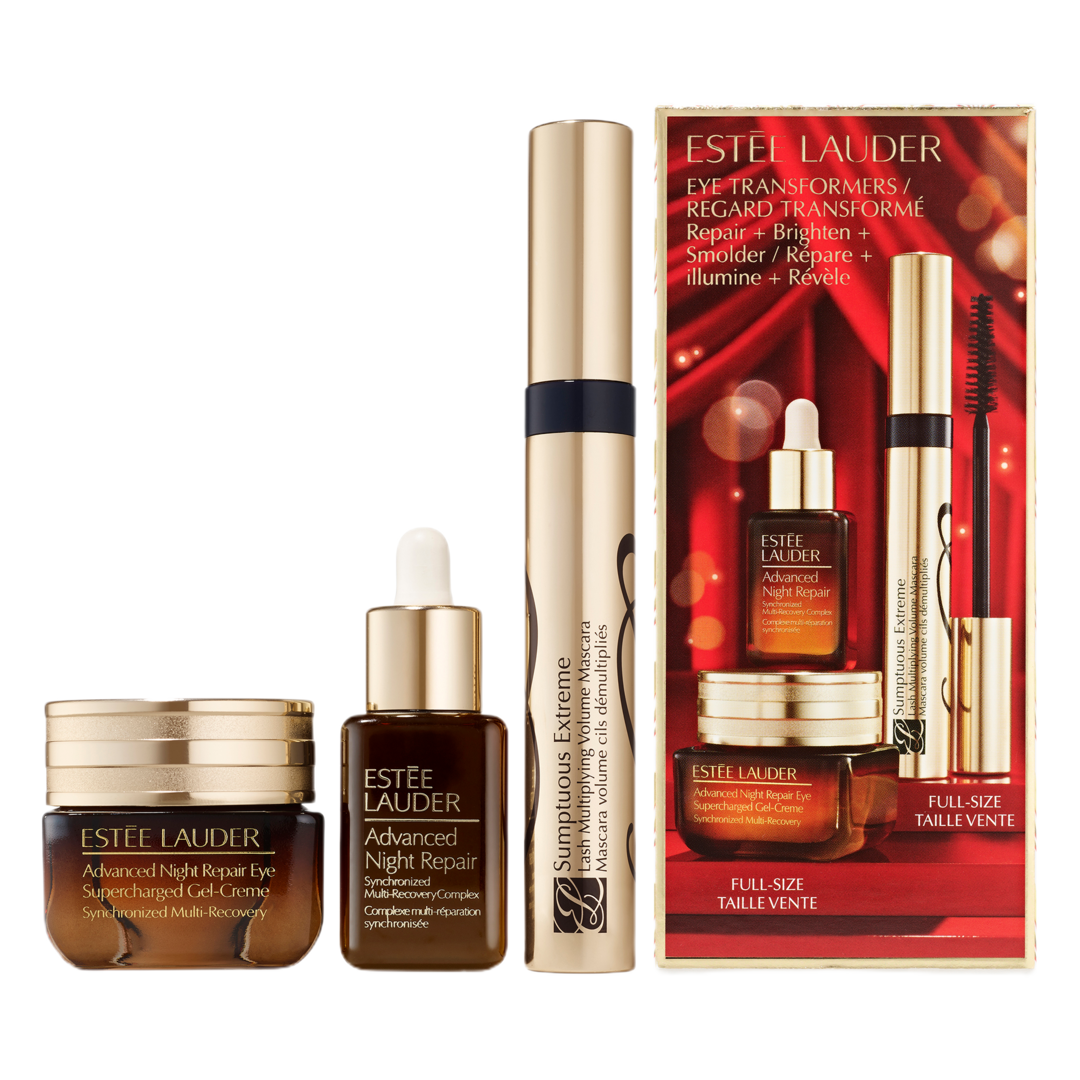 Estee Lauder Eye Transformers Advanced Night Repair Eye Cream 3-Piece Skincare Gift Set - Gift Set