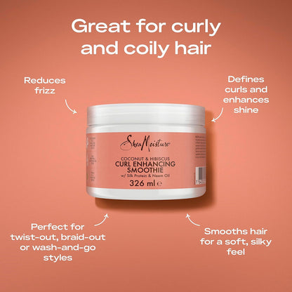 Shea Moisture Coconut & Hibiscus Curl Enhancing Smoothie 326ml Lifestyle