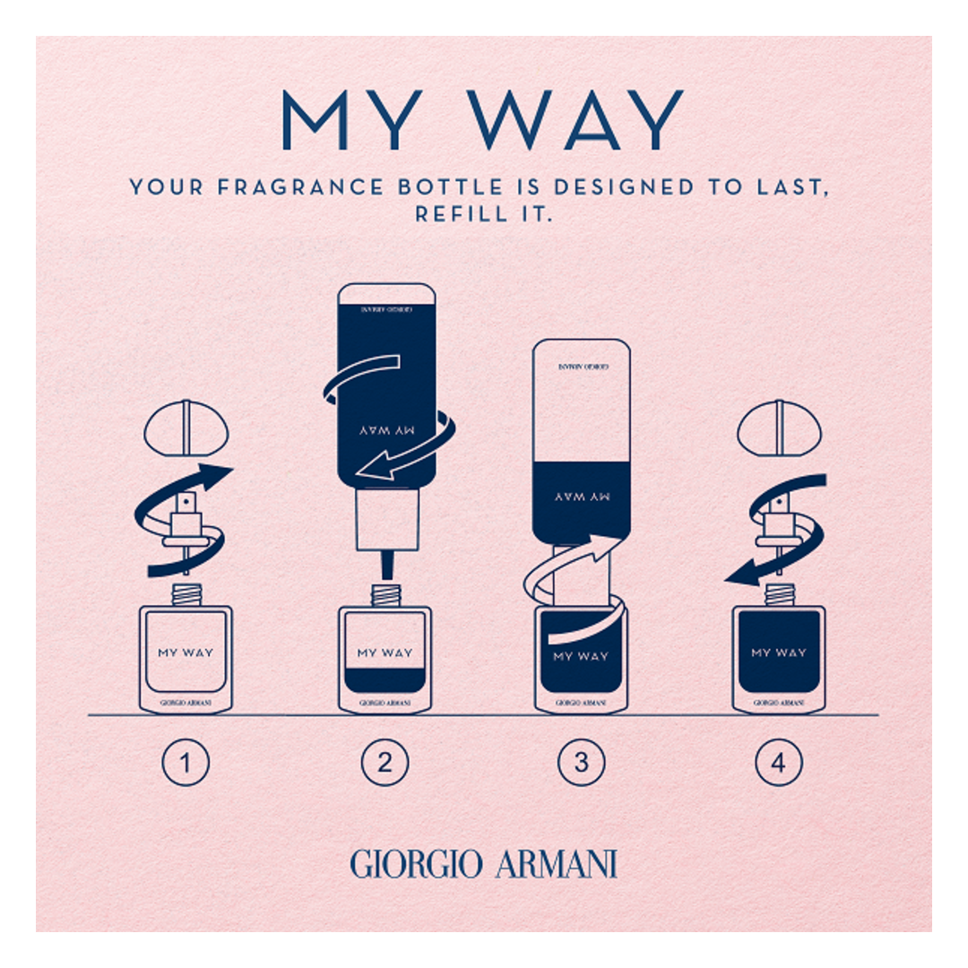 Giorgio Armani My Way Floral Eau de Parfum Refillable Spray