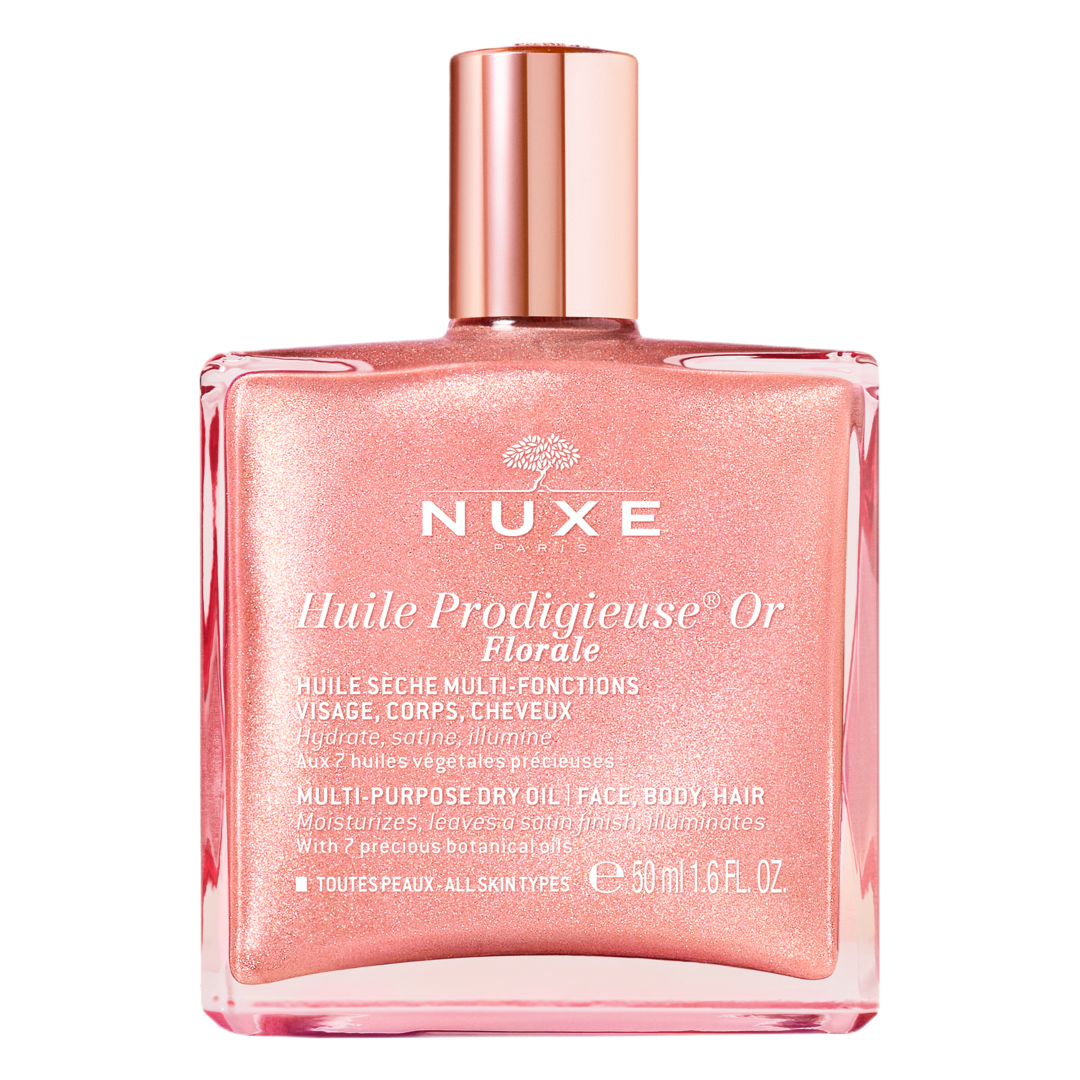 Nuxe Huile Prodigieuse Or Florale Multi-Purpose Dry Oil - For Face, Body, Hair - 50ml