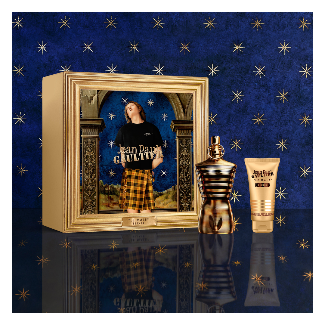 Jean Paul Gaultier Le Male Elixir Parfum Spray 75ml Gift Set