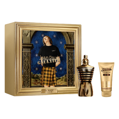 Jean Paul Gaultier Le Male Elixir Parfum Spray 75ml Gift Set