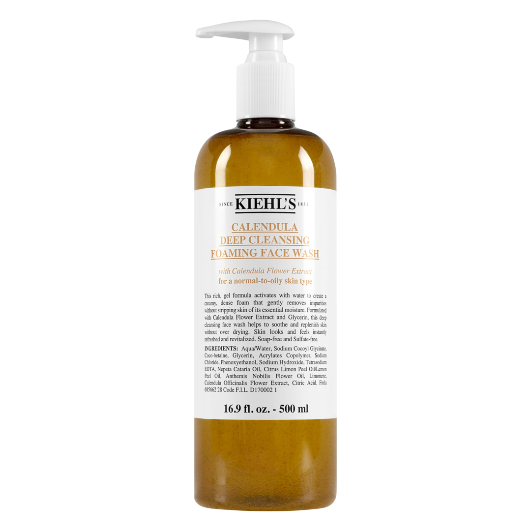 Kiehl's Calendula Deep Cleansing Foaming Face Wash - 500ml