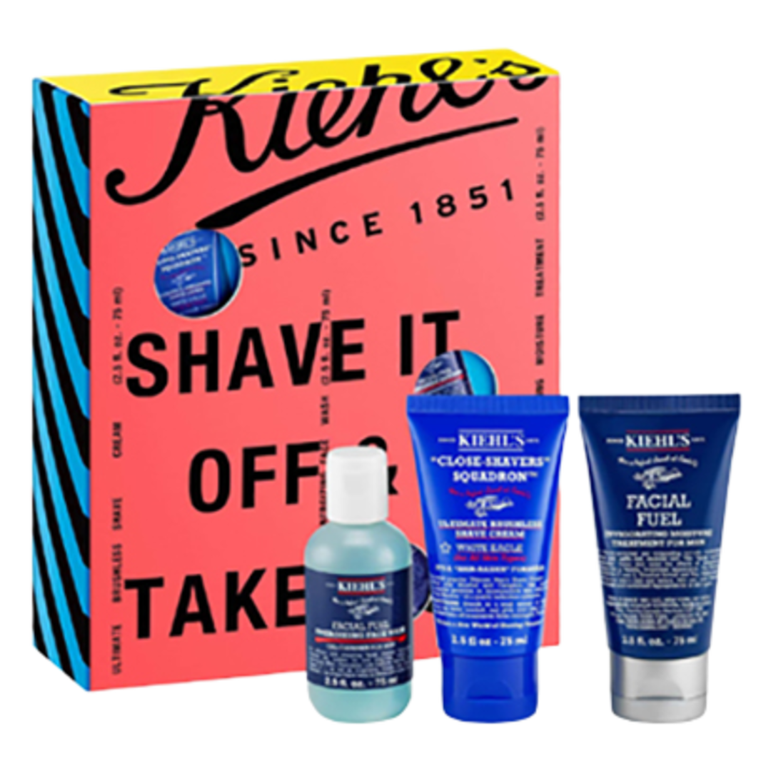 Kiehl's Facial Fuel Shave It Off & Take It Off Gift Set
