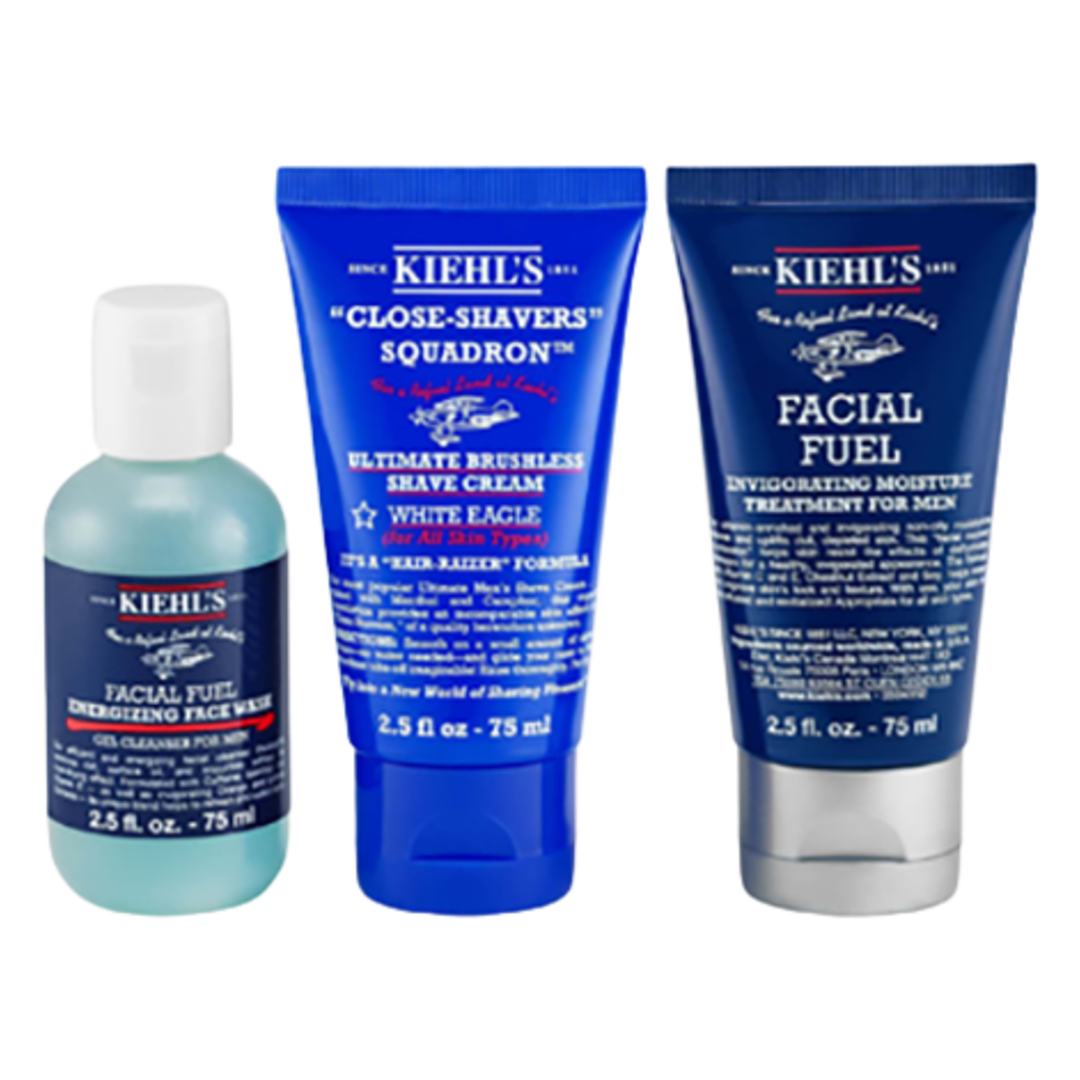 Kiehl's Facial Fuel Shave It Off & Take It Off Gift Set