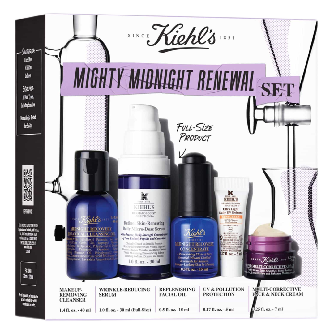 Kiehl's Mighty Midnight Renewal Gift Set - Gift Set