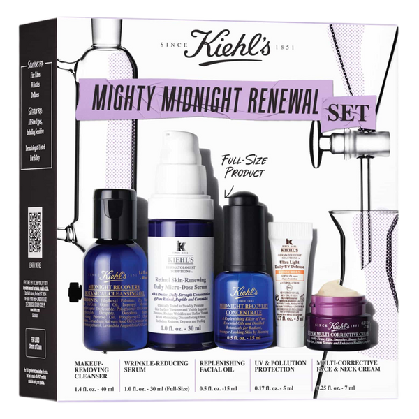 Kiehl's Mighty Midnight Renewal Gift Set – Escentual Kiehl's Mighty Midnight Renewal Gift Set – Escentual