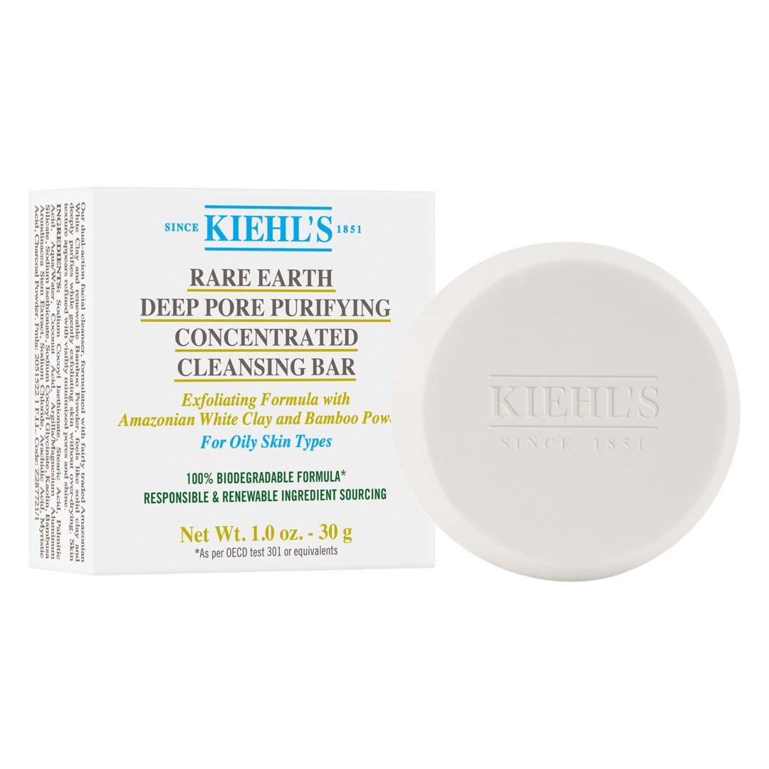 Kiehl's Rare Earth Deep Pore Purifying Concentrated Cleansing Bar - 100g