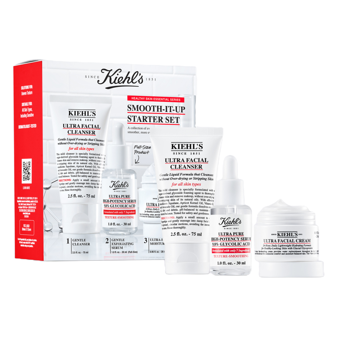 Kiehl's Ultra Pure Smooth-It-Up Starter Set - Gift Set