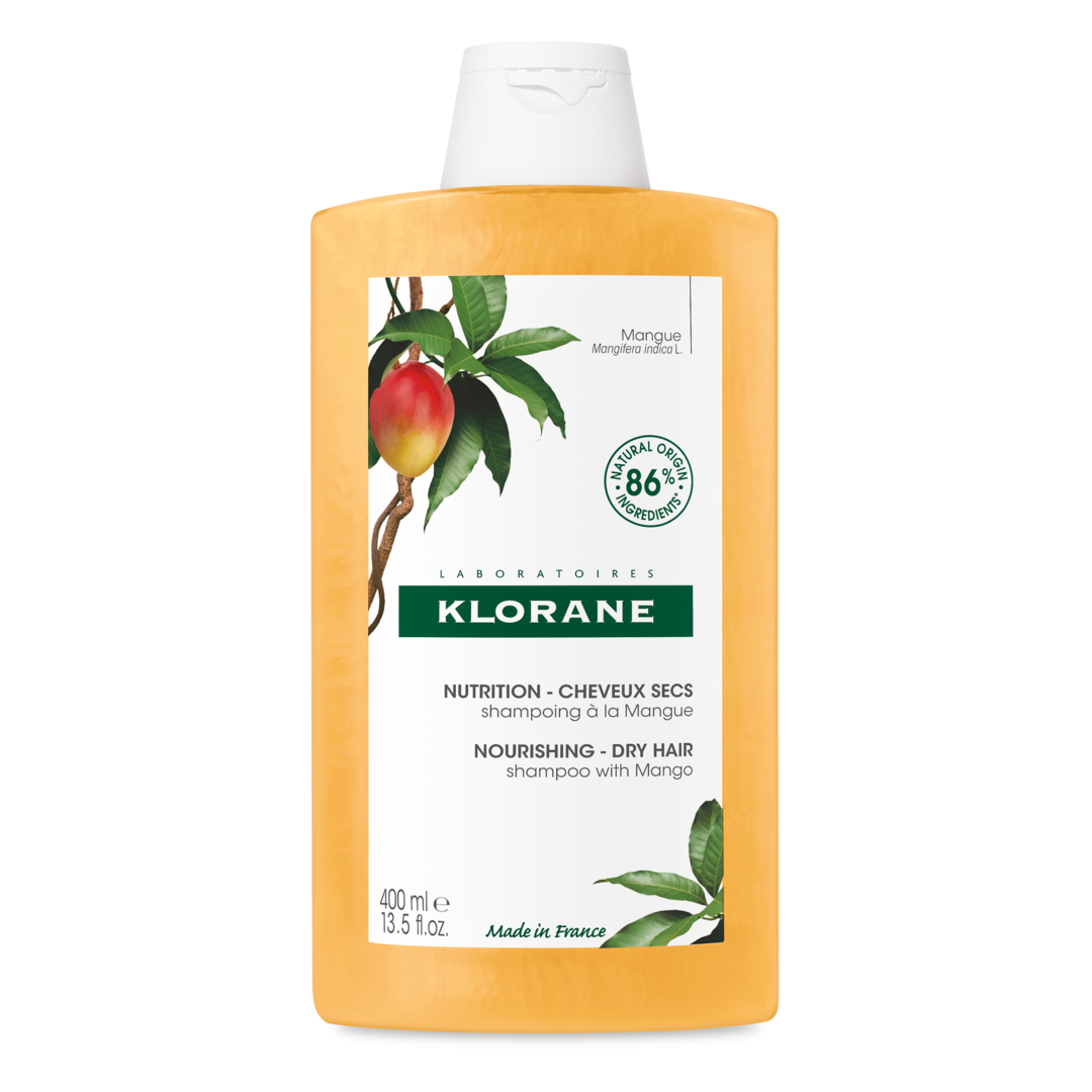 Klorane Mango Nourishing Shampoo for Dry Hair - 400ml