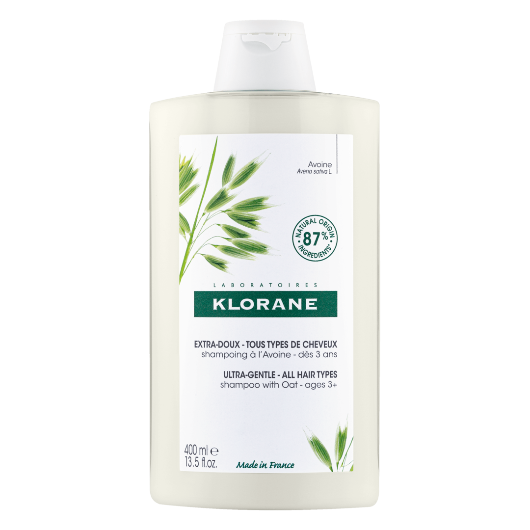 Klorane Oat Ultra-Gentle Shampoo for All Hair Types - 400ml