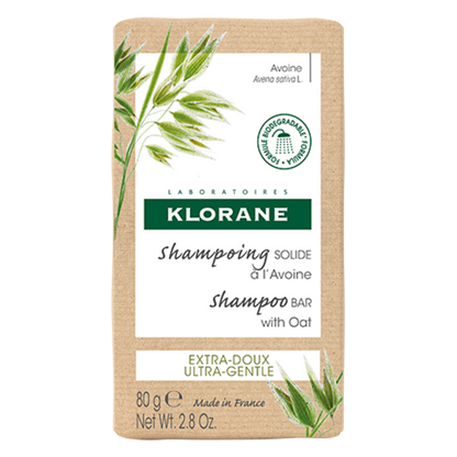 Klorane Oat Shampoo Bar for All Hair Types
