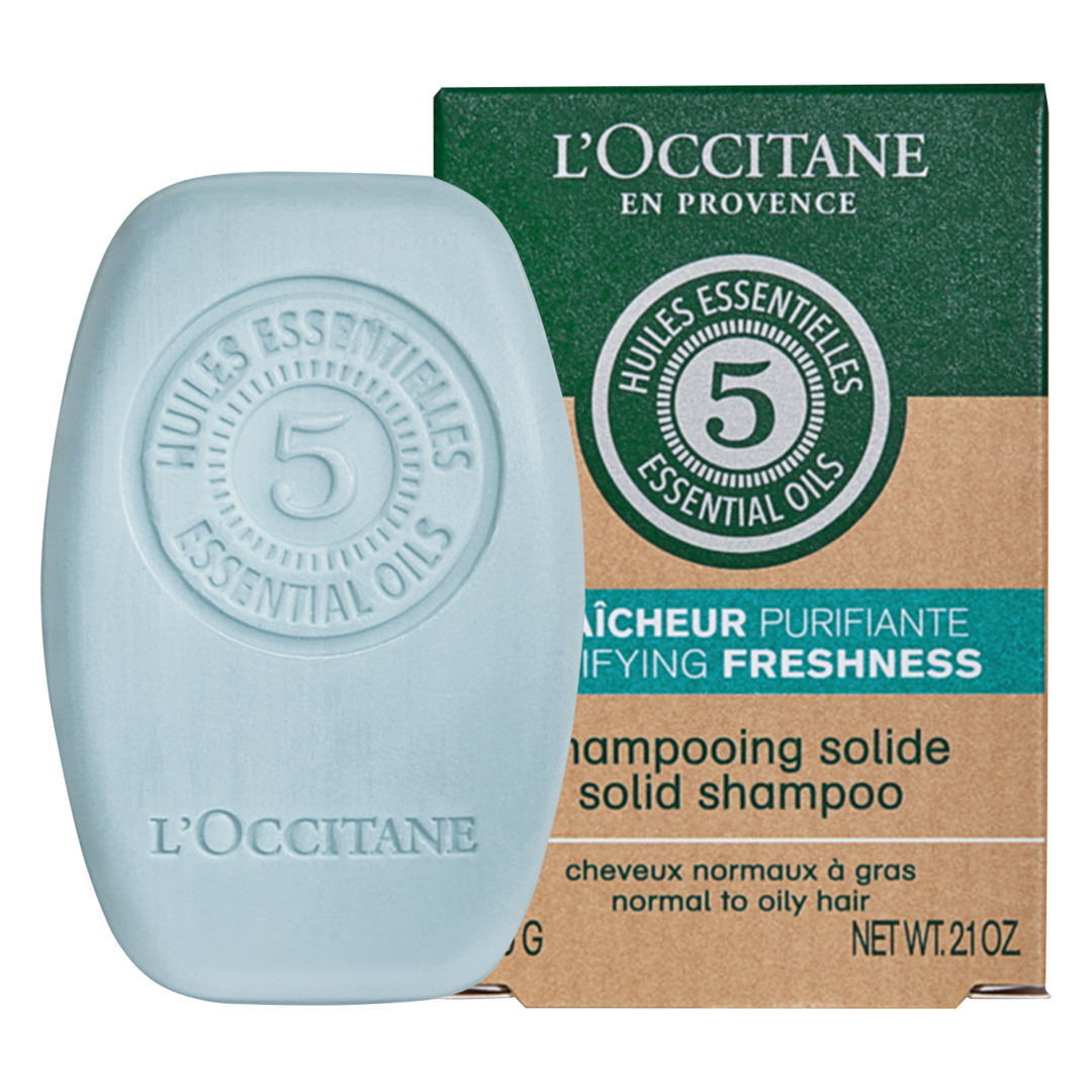 L'Occitane Purifying Freshness Solid Shampoo