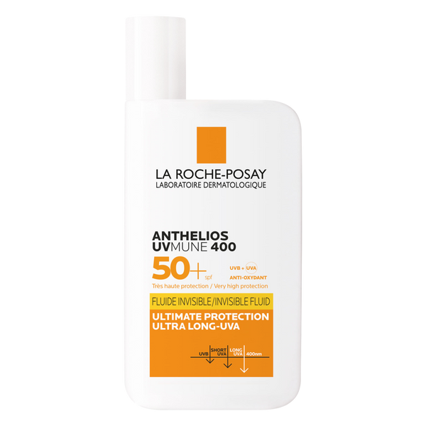 La Roche-Posay Anthelios UVMUNE 400 Invisible Fluid SPF50+ – Escentual