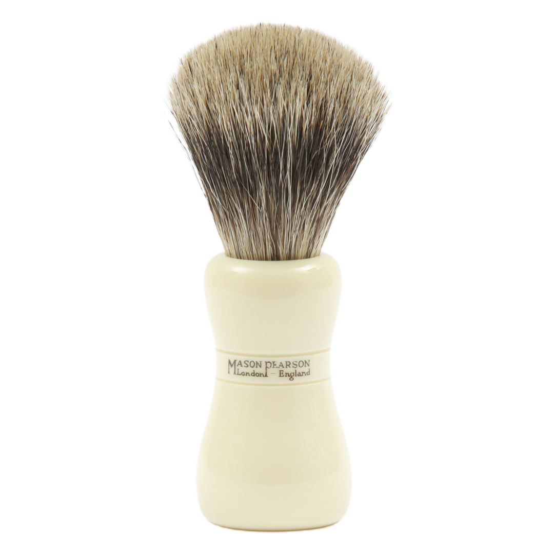 Mason Pearson Brushes Pure Badger Shaving Brush SP - Ivory